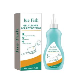 Jue-Fish Kitchen Cleaner, Cooktop Range Hood Cooker Clean Oil Stains Black Dirt on the Bottom of the Pan Cleanser (Option: W13231059)